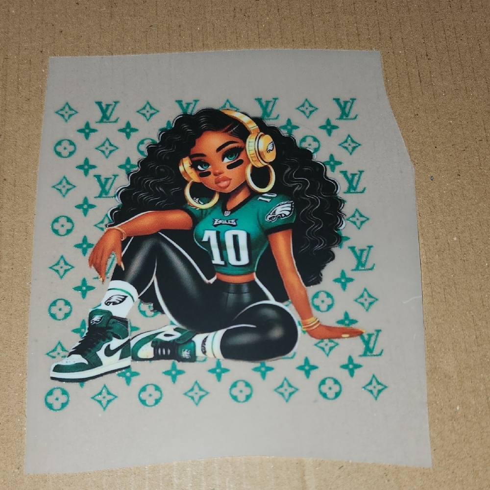 Stylish Graphic Print with Headphones